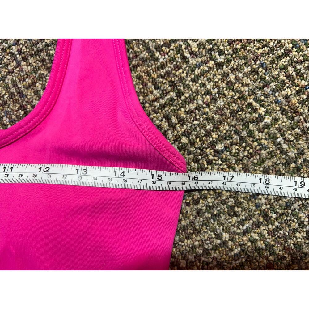 Fabletics Hot Pink Racerback Mini Dress - Picture 4 of 10